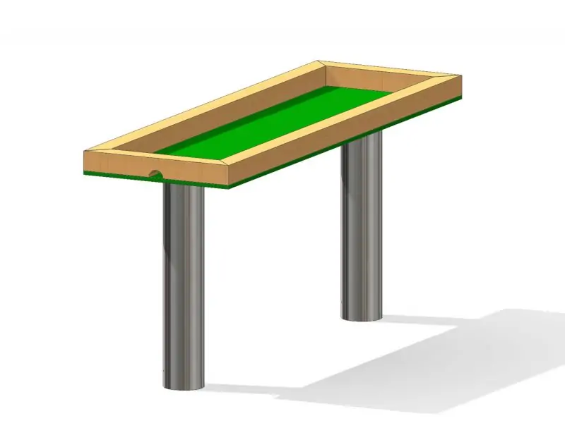 Прямоугольный грязевой стол